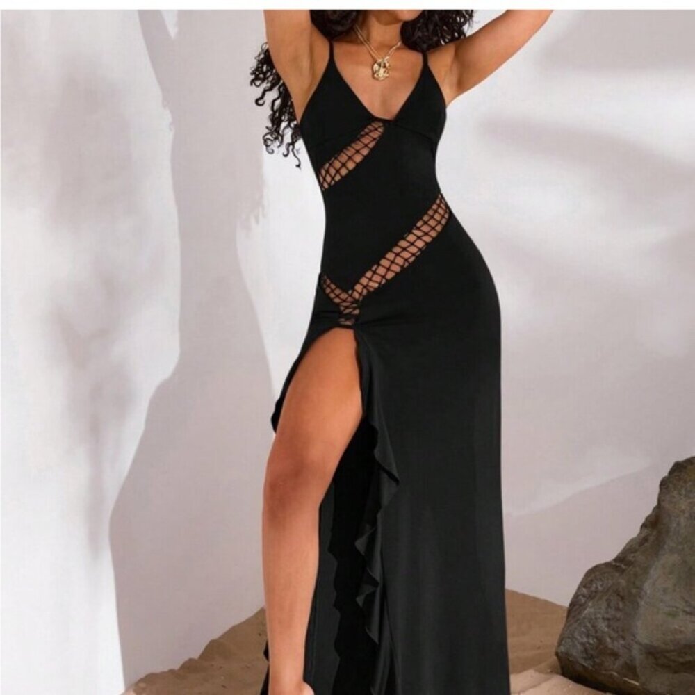Elegant Black Evening Dress